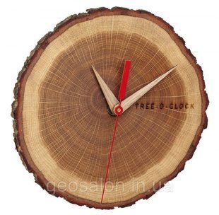 Часы настенные TFA "TREE-O-CLOCK", дерево (дуб), 180x40х172 мм 60304608 2054190359 фото