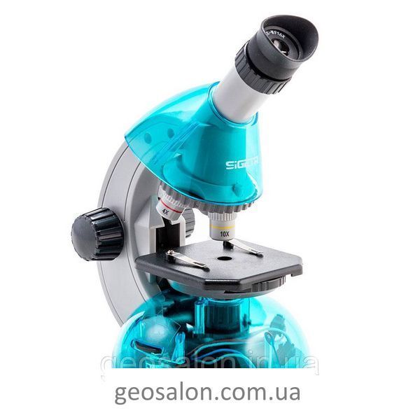 Мікроскоп SIGETA MIXI 40x-640x BLUE (з адаптером для смартфона) 2323585432 фото