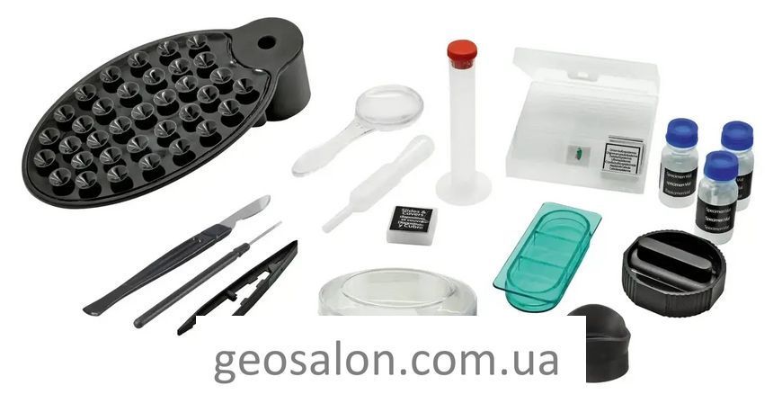 Мікроскоп Bresser Junior 40x-640x Red з набором для дослідів і адаптером для смартфона 2243881447 фото
