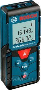 Лазерний далекомір Bosch GLM 40 Professional 1504038549 фото
