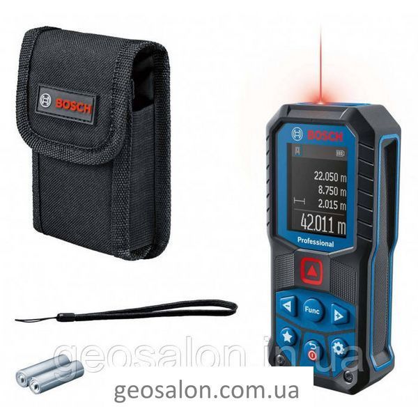 Лазерний далекомір Bosch GLM50-22+ чехол 1859793219 фото
