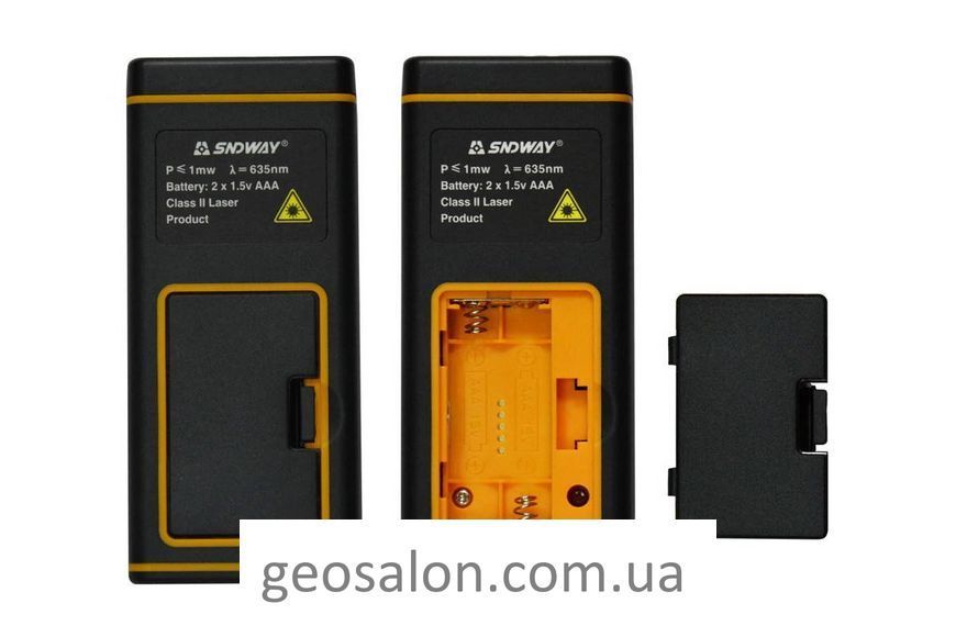Лазерный дальномер SNDWAY SW-TG120 до 120 м, встроенные уровни, min/max, дисплей 2" 2096197173 фото