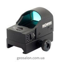 Приціл коліматорний KONUS SIGHT-PRO FISSION 2.0 (відкритий, червона, лінза 17х23мм, Weaver) 1647698583 фото