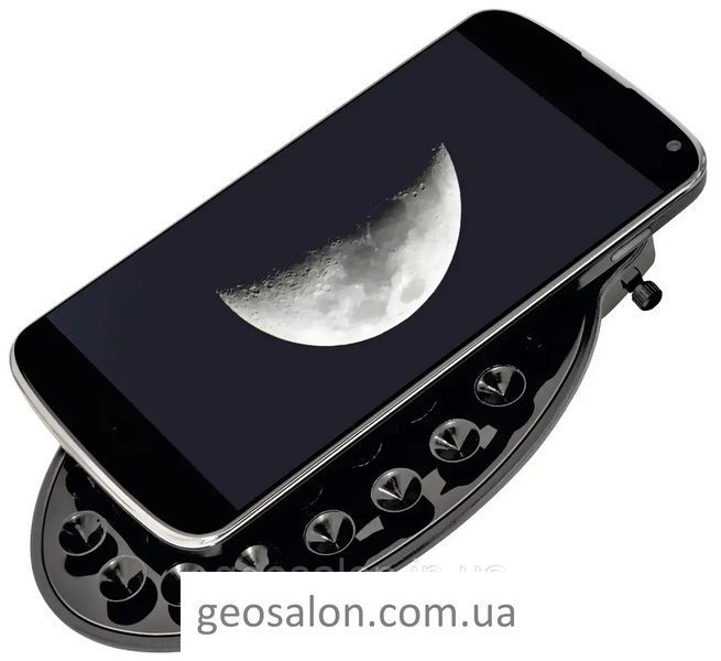 Телескоп Bresser Stellar 60/800 AZ Carbon з сонячним фільтром і адаптером для смартфона 2112572010 фото