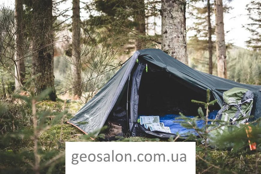 Намет одномісний Highlander Blackthorn 1 XL Hunter Green 1 1958537480 фото