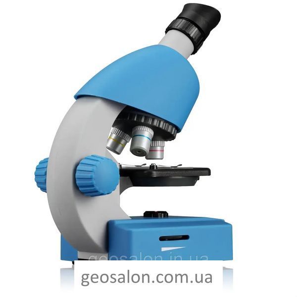 Микроскоп Bresser Junior 40x-640x Blue с адаптером к смартфону и набором для исследований 1983914291 фото