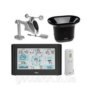 Метеостанция TFA "WEATHER PRO", чёрный, 226х30х138 мм (35116101) 2104305143 фото