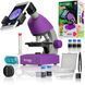 Мікроскоп Bresser Junior 40x-640x Purple з набором для дослідів і адаптером для смартфона 1983929406 фото 1