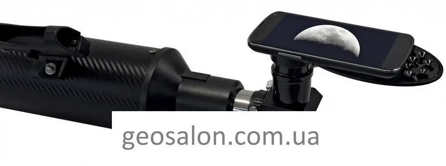 Телескоп Bresser Taurus 90/900 NG Carbon з сонячним фільтром і адаптером для смартфона 2450963970 фото