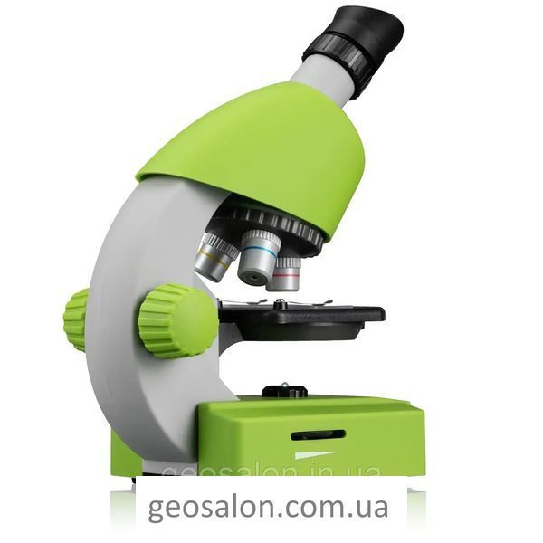 Мікроскоп Bresser Junior 40x-640x Green з набором для дослідів і адаптером для смартфона 1983931197 фото
