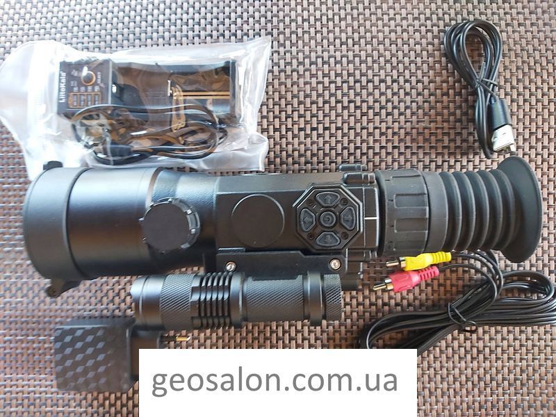Прилад нічного бачення цифровий KONUSPRO NV-2 3-9X50 (дист. до 200м, 30/30, ІЧ ліхтар, відеозапис,) 1606716035 фото