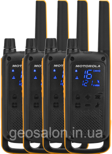 Рація Motorola Talkabout T82 Extreme Quad Pack WE - 4 шт 2021431006 фото