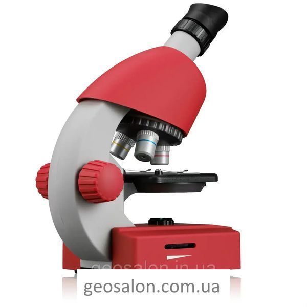 Микроскоп Bresser Junior 40x-640x Red с адаптером к смартфону и набором для исследований 1983932539 фото