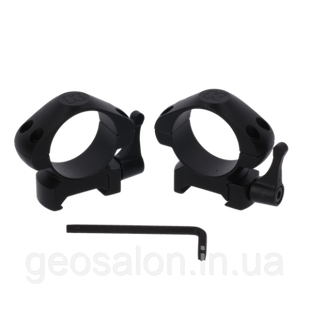 Стальные кольца Konus QR D30 средние Weaver 2113604869 фото