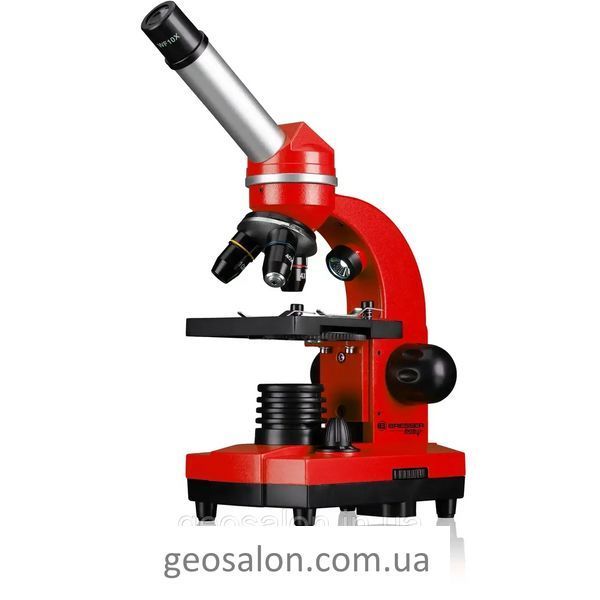Мікроскоп Bresser Junior Biolux SEL 40x-1600x Red з адаптером для смартфона 1984005010 фото