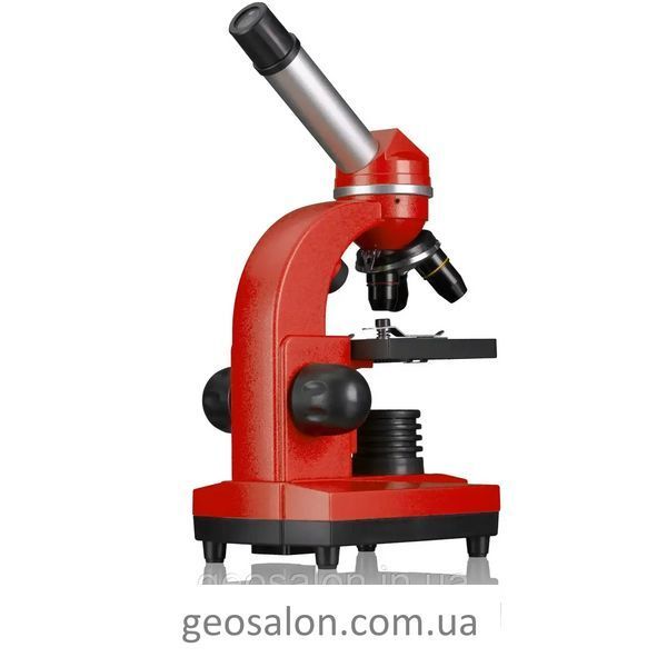 Мікроскоп Bresser Junior Biolux SEL 40x-1600x Red з адаптером для смартфона 1984005010 фото