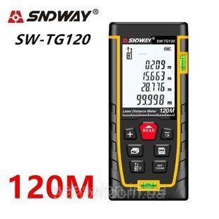 Лазерний далекомір SNDWAY SW-TG120 (100 метрів) Лазерний далекомір/рулетка 1689047286 фото