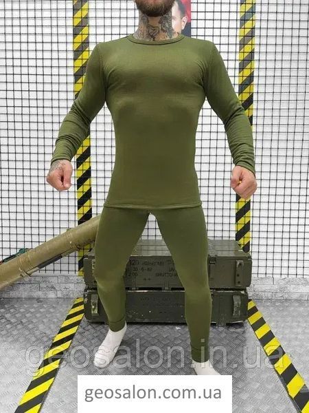 Термобілизна чоловіча зимова олива 2022796438 фото