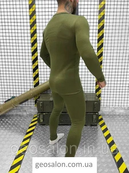 Термобілизна чоловіча зимова олива 2022796438 фото