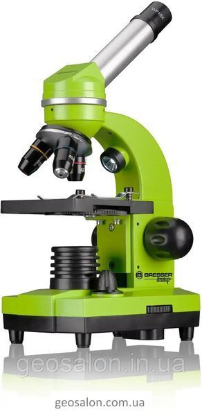 Микроскоп Bresser Junior Biolux SEL 40x-1600x Green c адаптером для смартфона 1984011902 фото