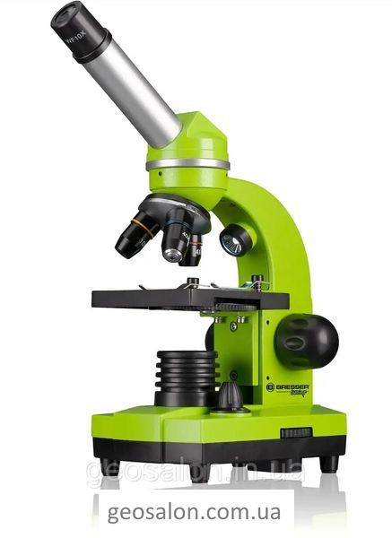 Микроскоп Bresser Junior Biolux SEL 40x-1600x Green c адаптером для смартфона 1984011902 фото
