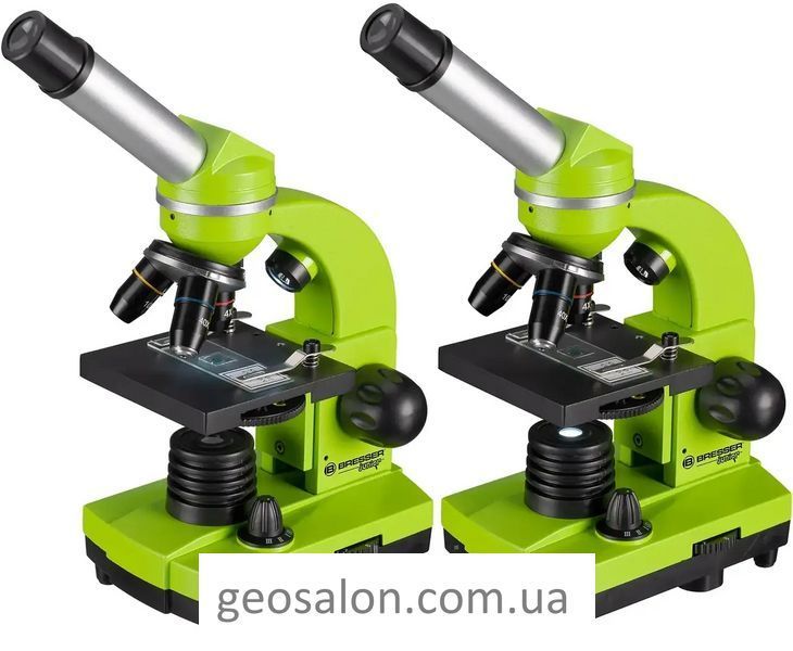 Микроскоп Bresser Junior Biolux SEL 40x-1600x Green c адаптером для смартфона 1984011902 фото