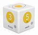 Таймер-куб для варіння яєць цифровий TFA "CUBE-TIMER", білий/жовтий, 3-5-7-10 хвилин 38204107 2049206096 фото 1