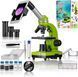 Микроскоп Bresser Junior Biolux SEL 40x-1600x Green c адаптером для смартфона 1984011902 фото 1