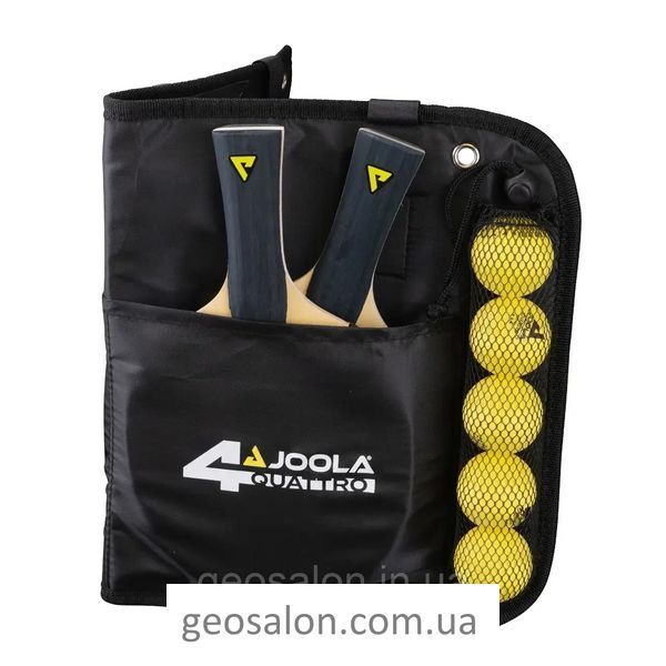 Набор для настольного тенниса Joola Quattro 4 Bats 10 Balls (54818) 2372777823 фото