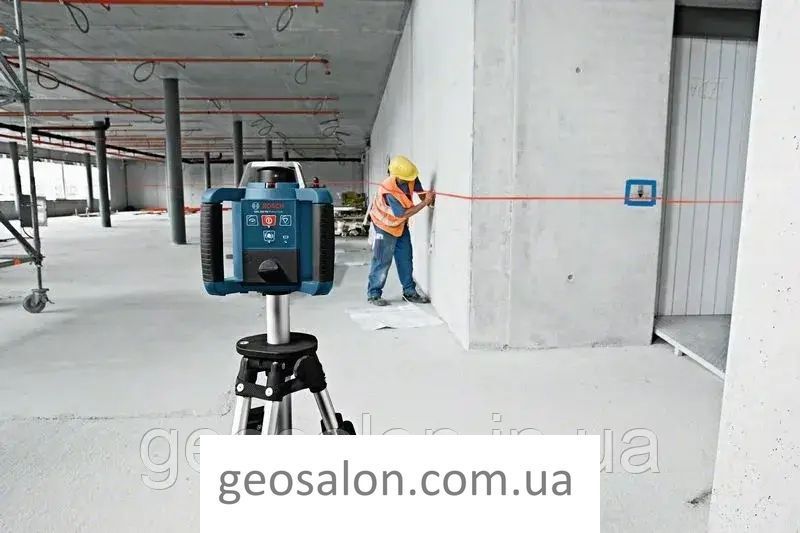 Ротаційний лазерний нівелір Bosch Professional GRL 300 HV в чемодані з приймачем LR1, пультом RC1, тримачем WM 4, з/у, окулярами, 1884393984 фото