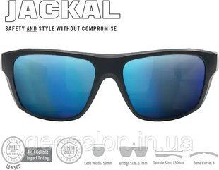 Тактичні Балістичні Окуляри Vortex Jackal Blue/Smoke (EJA-BLS-BL) 2542937584 фото