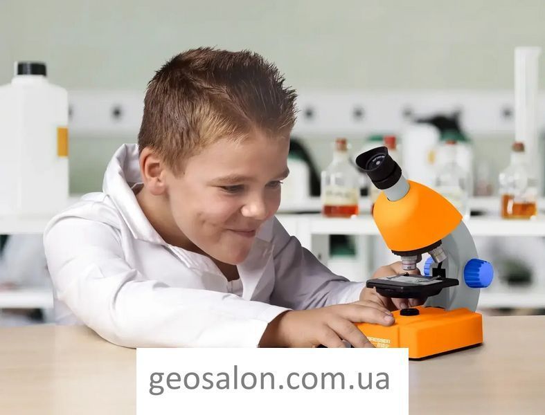 Мікроскоп Bresser Junior 40x-640x Orange 2085148711 фото