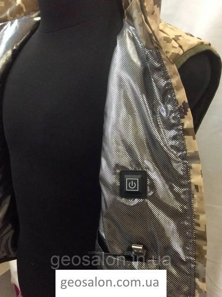 Жилет тактичний з електропідігрівом розмір L, XL, XXL 1666493753 фото